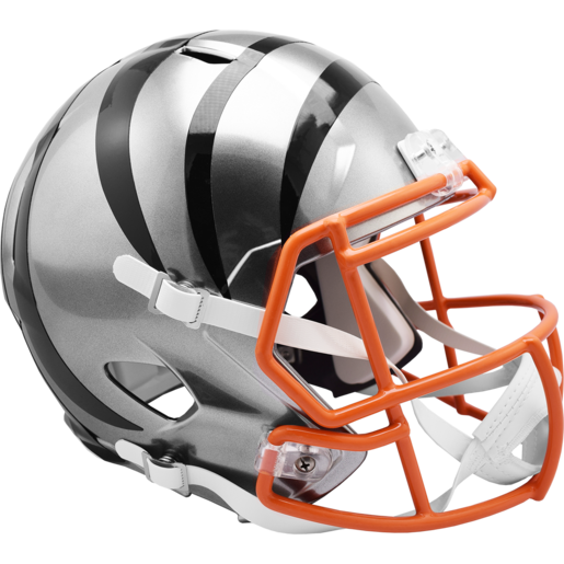 Riddell Cincinnati Bengals Flat White Alternate Revolution Speed Mini  Football Helmet