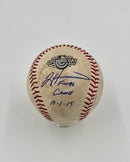 Tim Hudson San Francsico Giants Game-Used 2015 Opening Day Autographed MLB Baseball