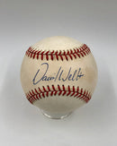 David Wells New York Yankees Autographed American League Baseball