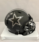 Trevon Diggs Dallas Cowboys Autographed Riddell Eclipse Speed Mini Helmet