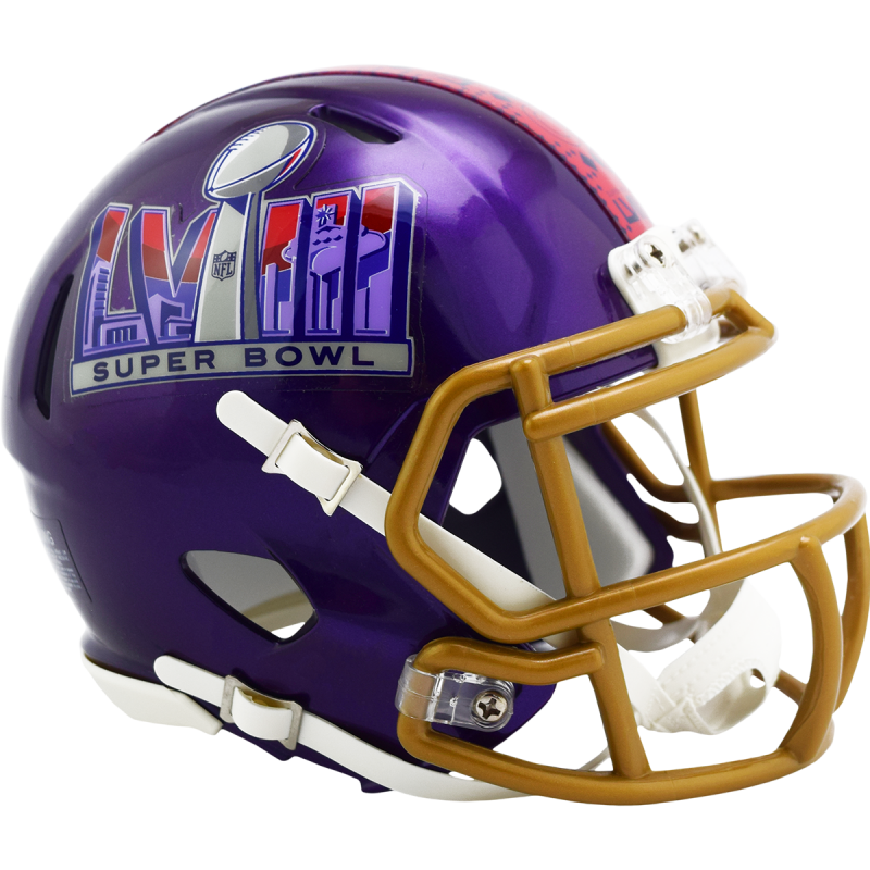 Super Bowl LVIII Riddell Speed Mini Helmet