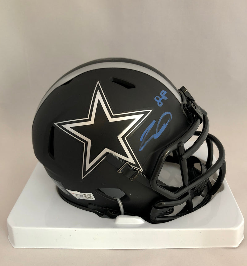 CeeDee Lamb Dallas Cowboys Autographed Riddell Eclipse Speed Mini Helmet