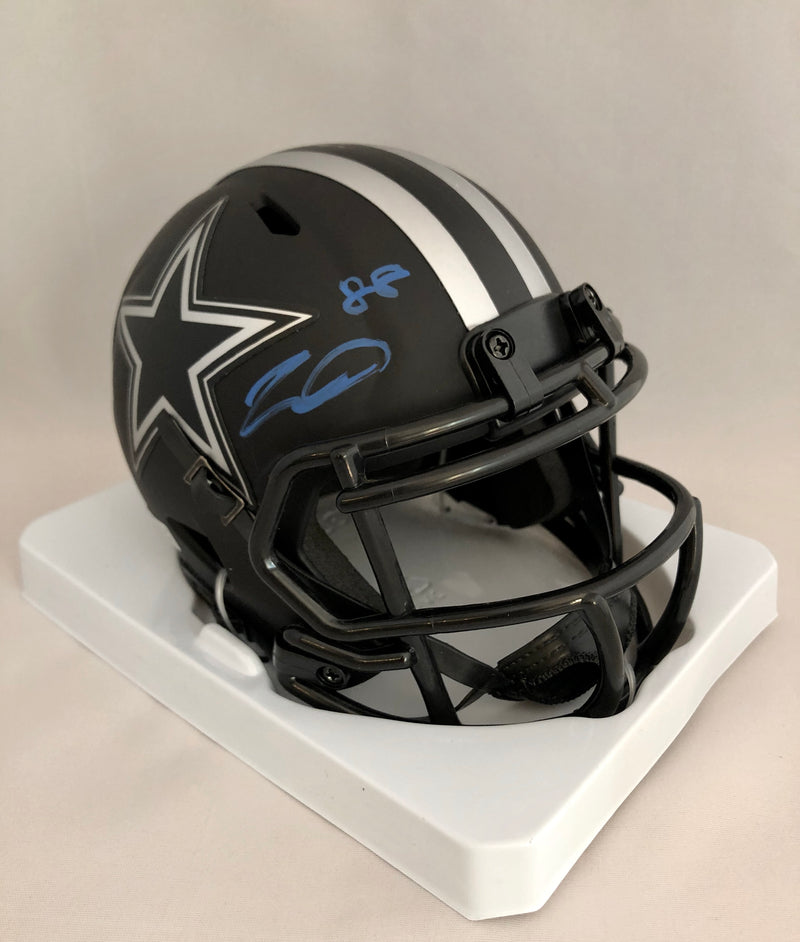CeeDee Lamb Dallas Cowboys Autographed Riddell Eclipse Speed Mini Helmet
