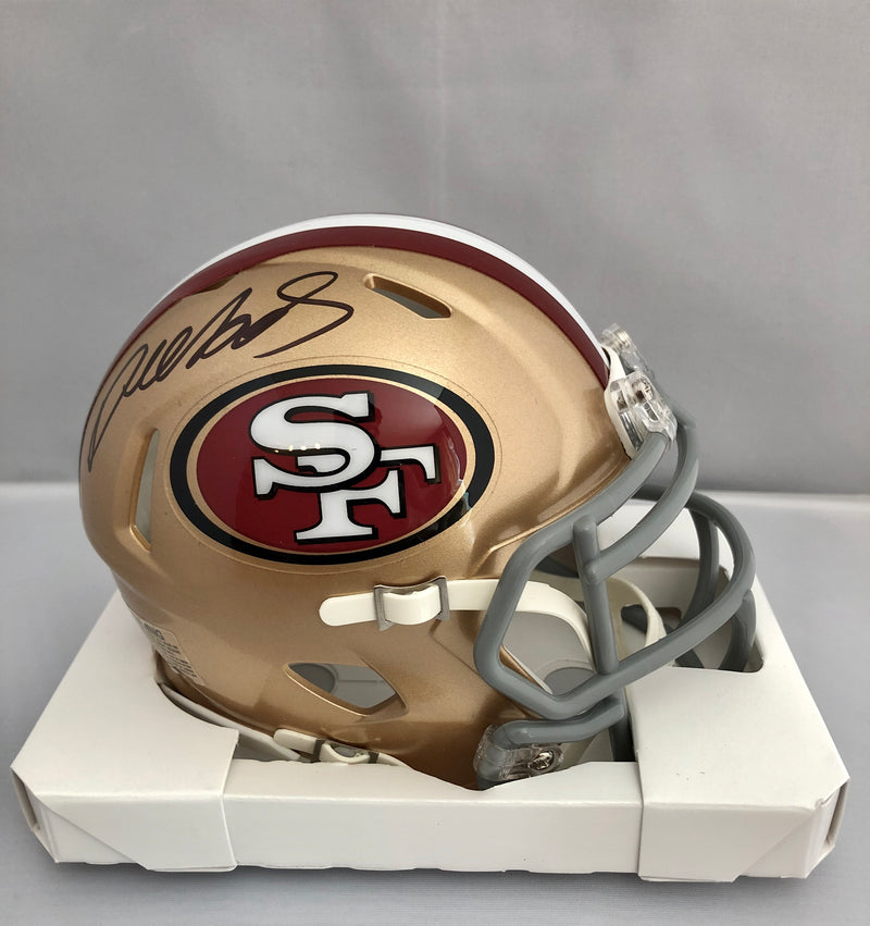 Deebo Samuel San Francisco 49ers Autographed Riddell Speed Mini Helmet