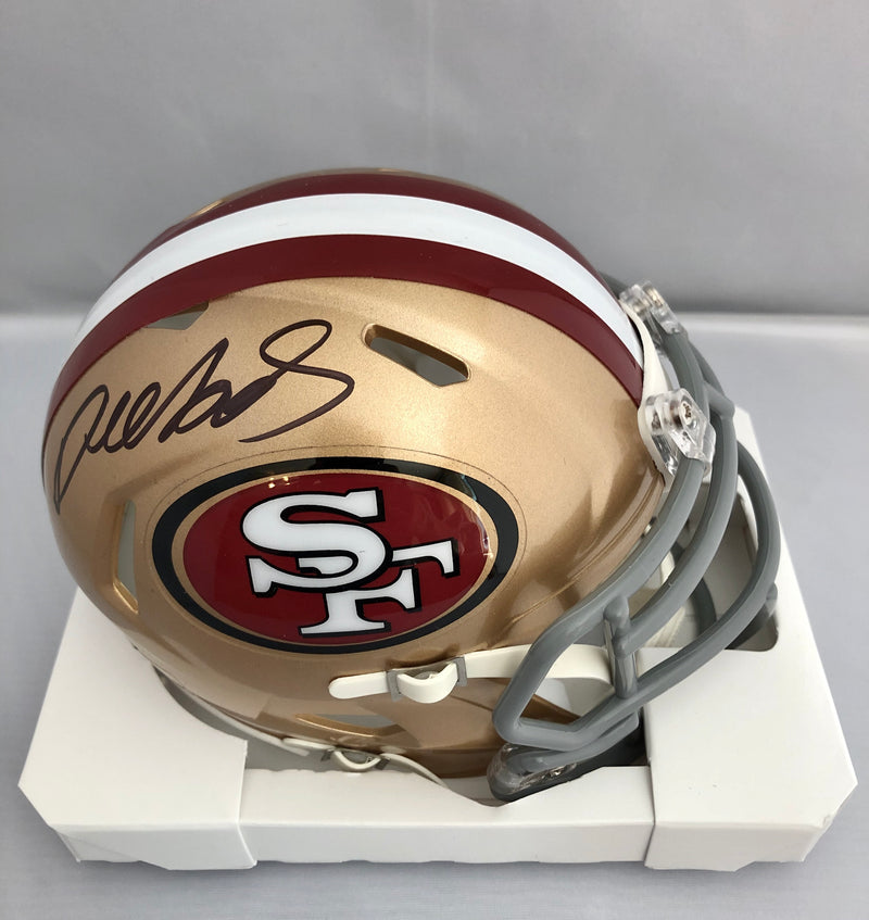 Deebo Samuel San Francisco 49ers Autographed Riddell Speed Mini Helmet