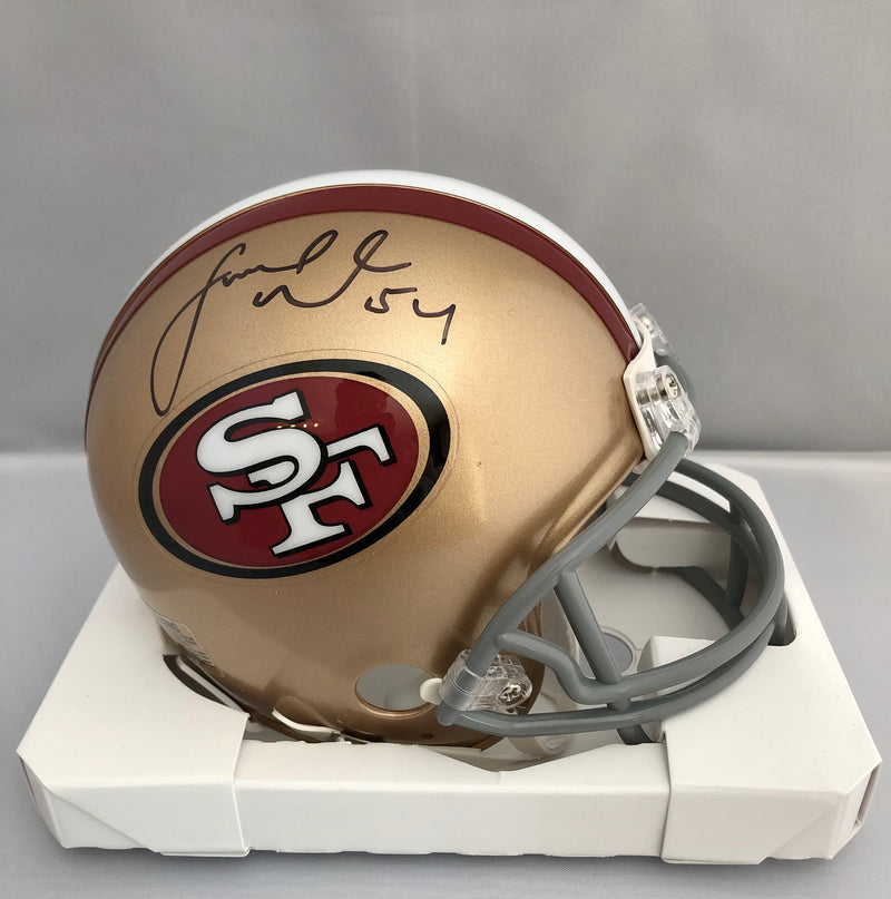 Fred Warner San Francisco 49ers Autographed Riddell Mini Helmet