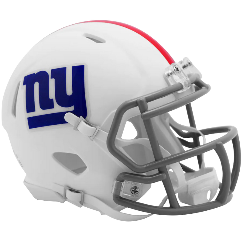 New York Giants Flat White Alternate Speed Mini Helmet
