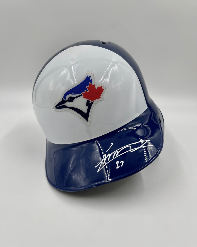 Vladimir Guerrero Jr. Toronto Bluejays Autographed Team-Issued LEC Batting Helmet
