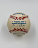 Mo Vaughn Boston Red Sox Autographed American League Baseball