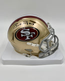 Brock Purdy San Francisco 49ers Autographed Riddell Speed Mini Helmet