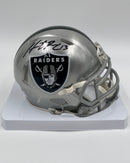 Hunter Renfrow Autographed Las Vegas Riddell Flash Speed Mini Helmet