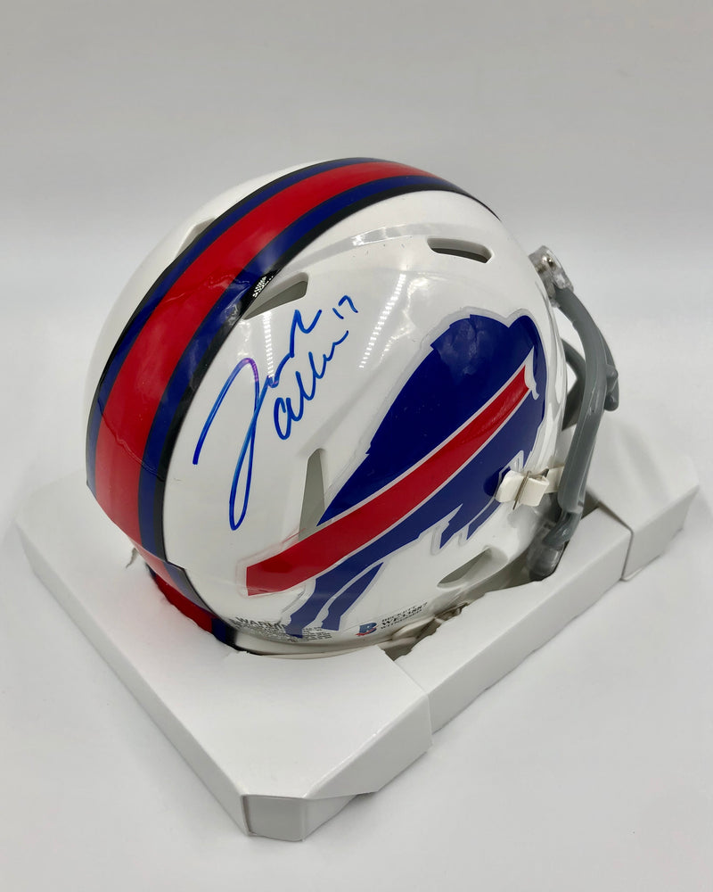 Josh Allen Buffalo Bills Autographed Riddell Speed Mini Helmet
