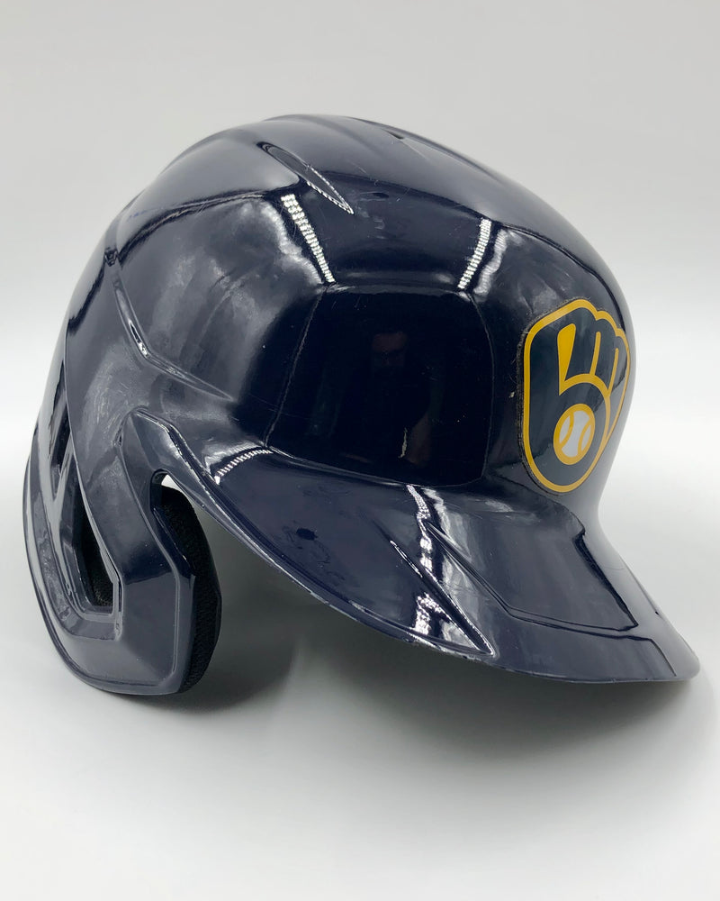 2020 Milwaukee Brewers Team-Issued REC Batting Helmet
