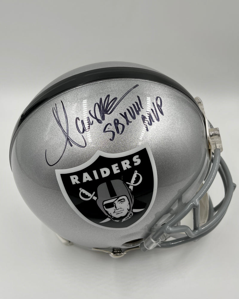 Marcus Allen Oakland Raiders Autographed Riddell Pro-Line Authentic Helmet with "SB XVII MVP" Inscription