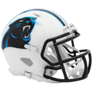 Carolina Panthers Flat White Alternate Speed Mini Helmet
