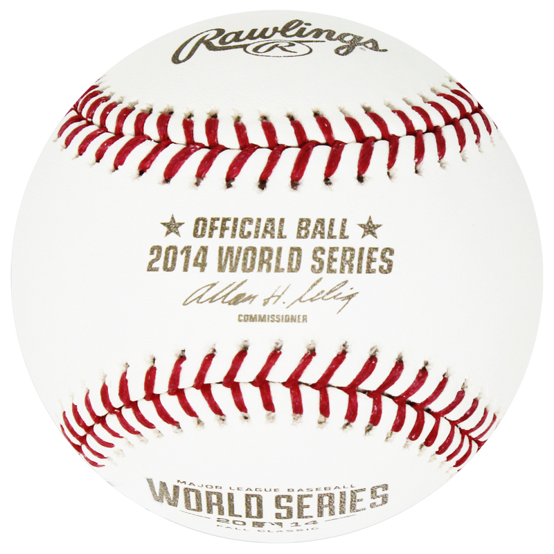 MLB 2014 World Series Rawlings Official Baseball