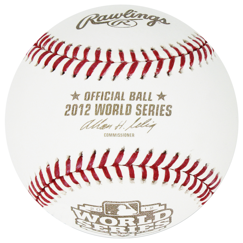 MLB 2012 World Series Rawlings Official Baseball