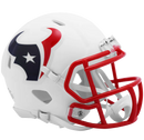 Houston Texans Flat White Alternate Speed Mini Helmet