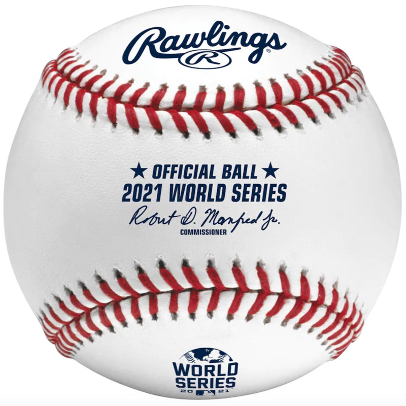MLB 2021 World Series Rawlings Official Baseball.
